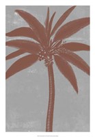 Chromatic Palms VII Framed Print