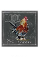 Chalkboard Farm Animals I Fine Art Print