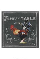 Chalkboard Farm Animals III Fine Art Print