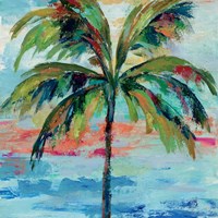 California Palm I Framed Print