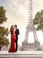 Romance in Paris I Fine Art Print