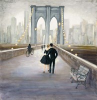 Bridge to NY v.2 Framed Print