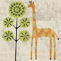 Ada's Giraffe Framed Print
