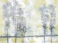 Watercolor Mist II Framed Print