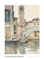 A Bridge and Campanile, Venice, 1902/04 Fine Art Print