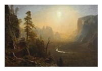 Yosemite Valley, Glacier Point Trail, ca. 1873 Fine Art Print