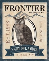 Frontier Brewing III Framed Print