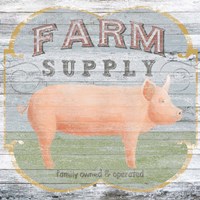 Farm Supply II Framed Print