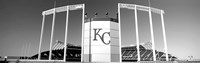 Baseball stadium, Kauffman Stadium, Kansas City, Missouri Fine Art Print