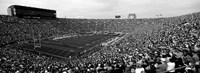 Football stadium full of spectators, Notre Dame Stadium, South Bend, Indiana Framed Print