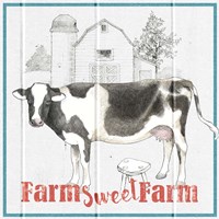 Farm To Table IV Framed Print