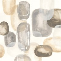 Neutral Stones I Framed Print
