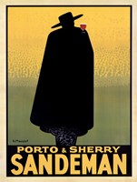 Porto & Sherry Sandeman 1931 Framed Print