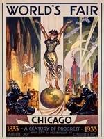 Chicago World's Fair 1933 Framed Print