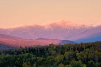 Mt Washington White Mountains New Hampshire Framed Print