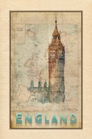 Travel England Framed Print