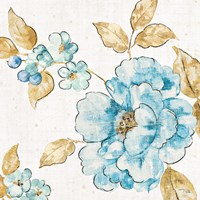 Blue Blossom III Framed Print
