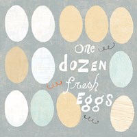 Fresh Eggs IV Framed Print