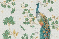 Ornate Peacock IV Master Framed Print