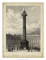 Colonne de la Place Vendome Fine Art Print