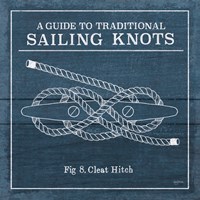 Vintage Sailing Knots VII Framed Print