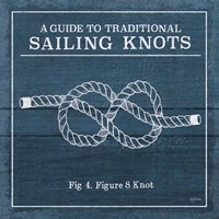 Vintage Sailing Knots IV Framed Print