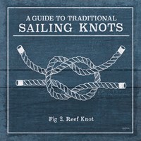 Vintage Sailing Knots III Framed Print