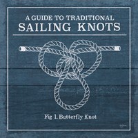 Vintage Sailing Knots II Framed Print