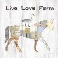 Farm Family V Framed Print