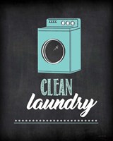 Clean Laundry Framed Print