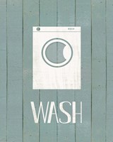 Wash House Wash Framed Print