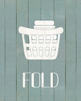 Wash House Fold Framed Print