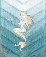 Coastal Mermaid II Framed Print
