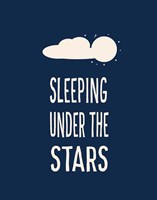 Sleeping Under the Stars Framed Print