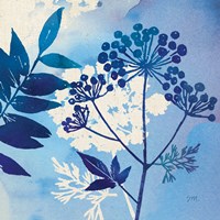 Blue Sky Garden I Framed Print