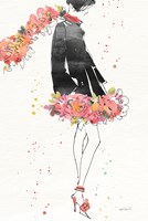 Floral Fashion IV v2 Framed Print