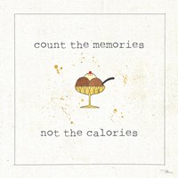 Calorie Cuties VI Framed Print