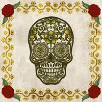 Day of the Dead II Framed Print