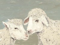 Sweet Lambs II Framed Print