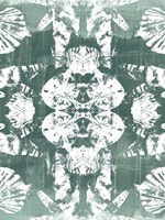 Sea Green Kaleidoscope IV Framed Print