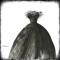 Black Dress I Framed Print