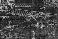 Vintage Aviation I Framed Print