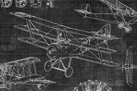 Vintage Aviation III Framed Print