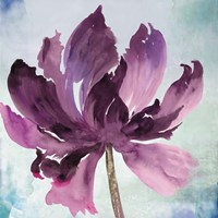 Tye Dye Floral I Framed Print