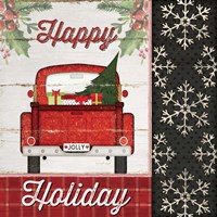 Happy Holiday Framed Print