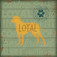 Loyal Dog Framed Print