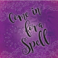 Come in for a Spell Framed Print