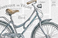 Bicycles III Framed Print