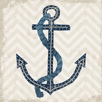 Nautical Anchor Framed Print