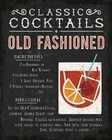 Classic Cocktail Old Fashioned Framed Print